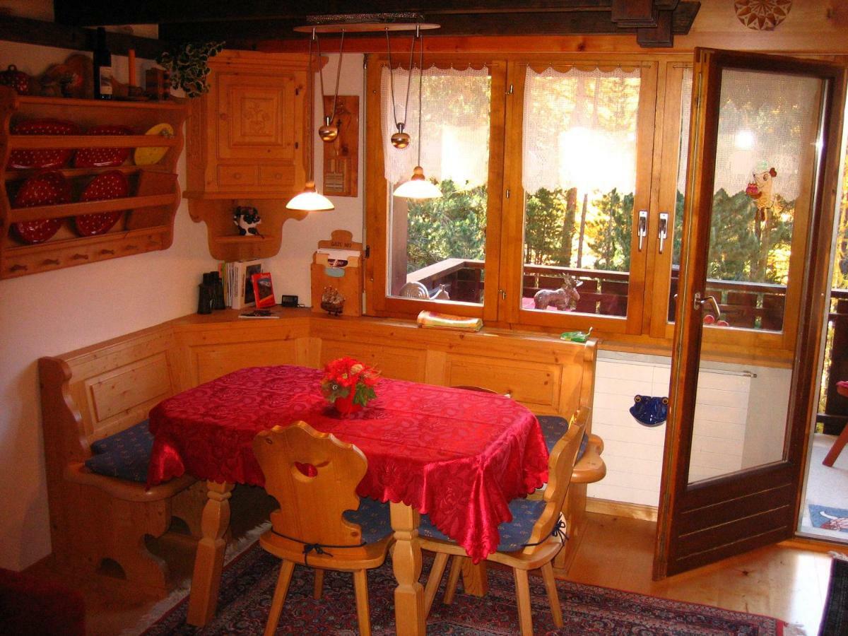 Ferienwohnung Haus Gentiana A Grächen Exterior foto